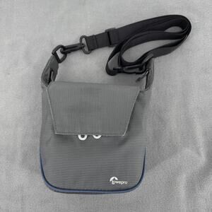 Lowepro Compact ILC Courier 80‎ Camera Shoulder Bag Gray Padded Nylon Case DSLR